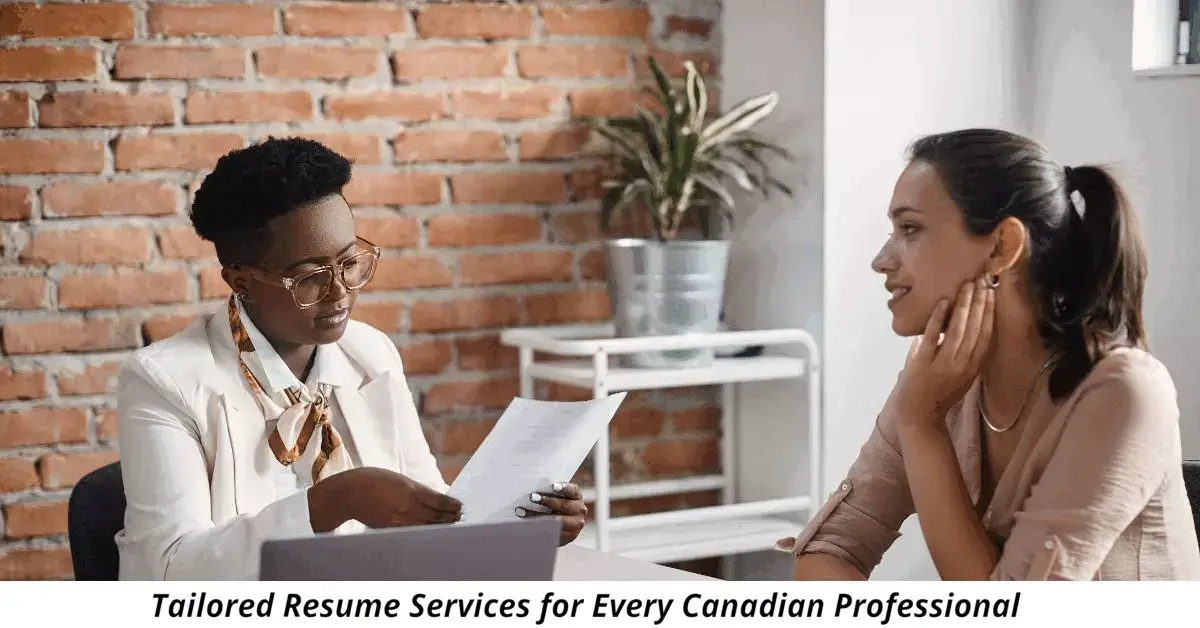 Tailored resume services for every canadian professional